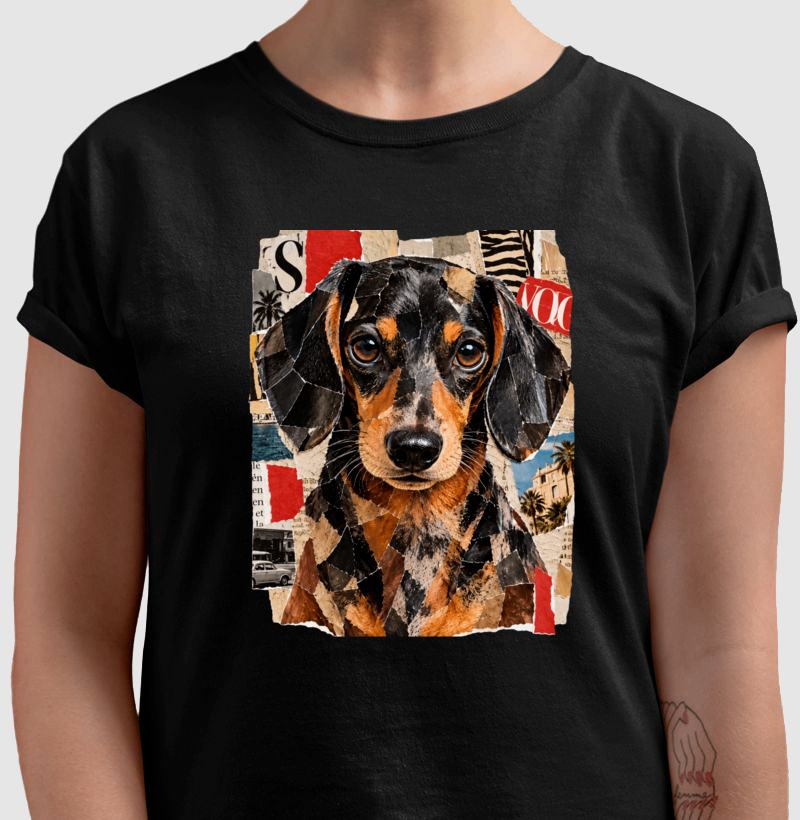Dachshund Magazine Collage - Imagem 4