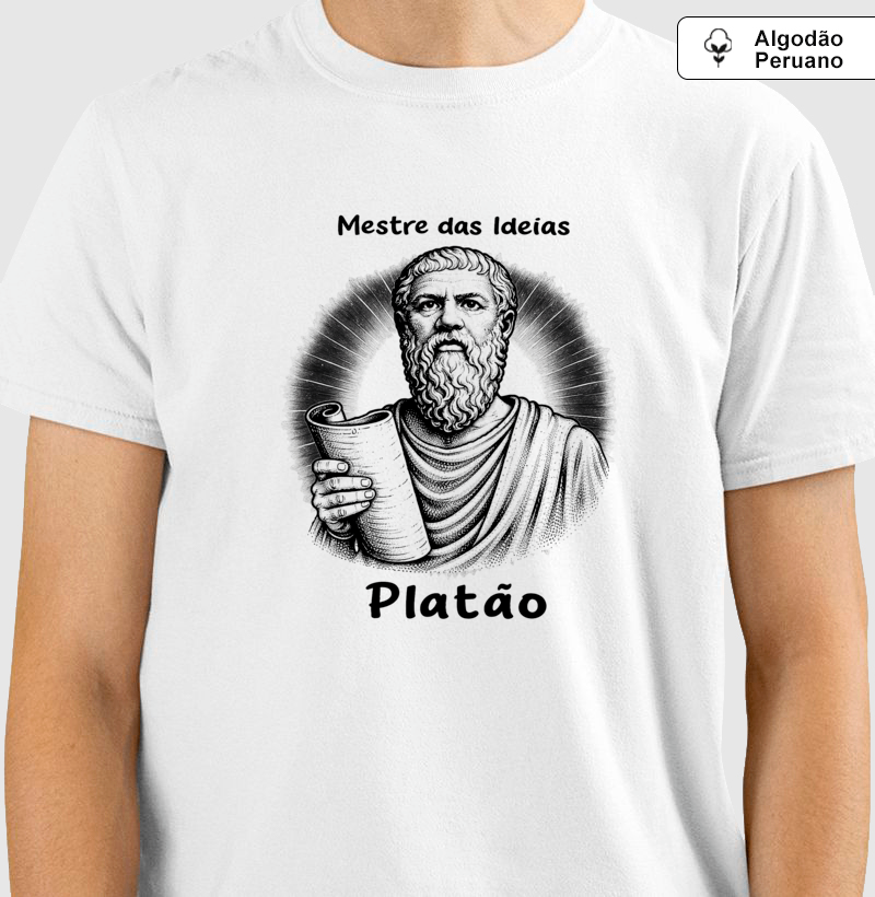 Platão • Mestre das Ideias (algodão peruano) - Imagem 3