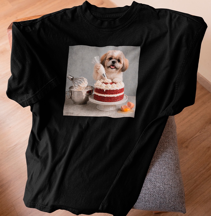 Shih Tzu Chef Confeiteiro 🎂🐾 - Imagem 4