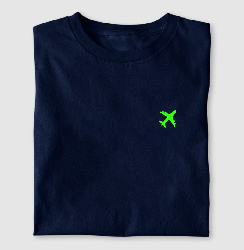 Viajante Minimalista - avião verde claro - Imagem 3