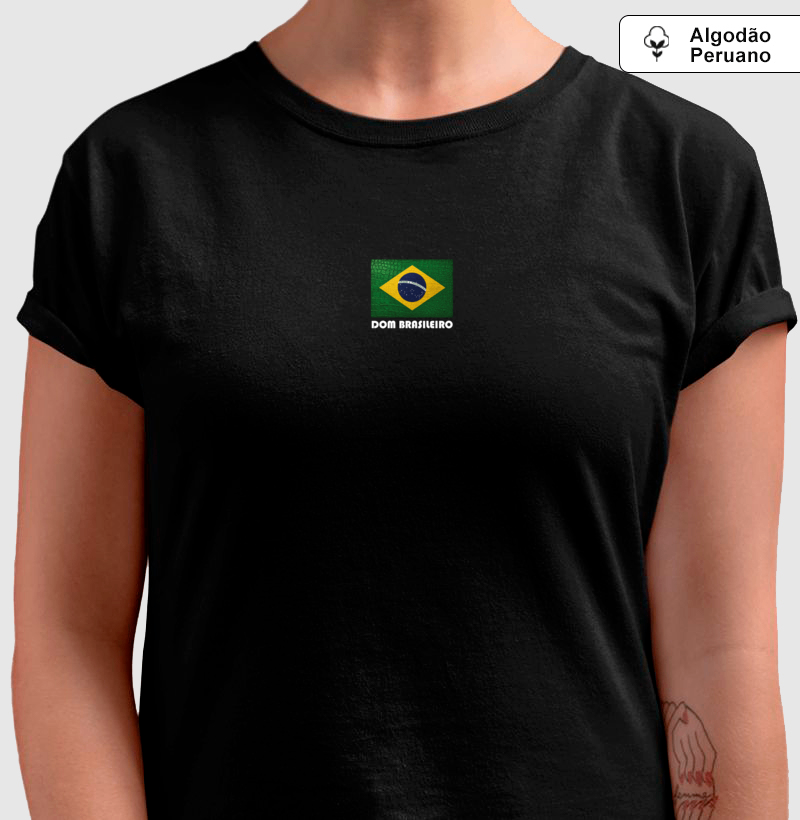 Camiseta Peruana DOM BRASILEIRO (masculina e feminina) - Imagem 3