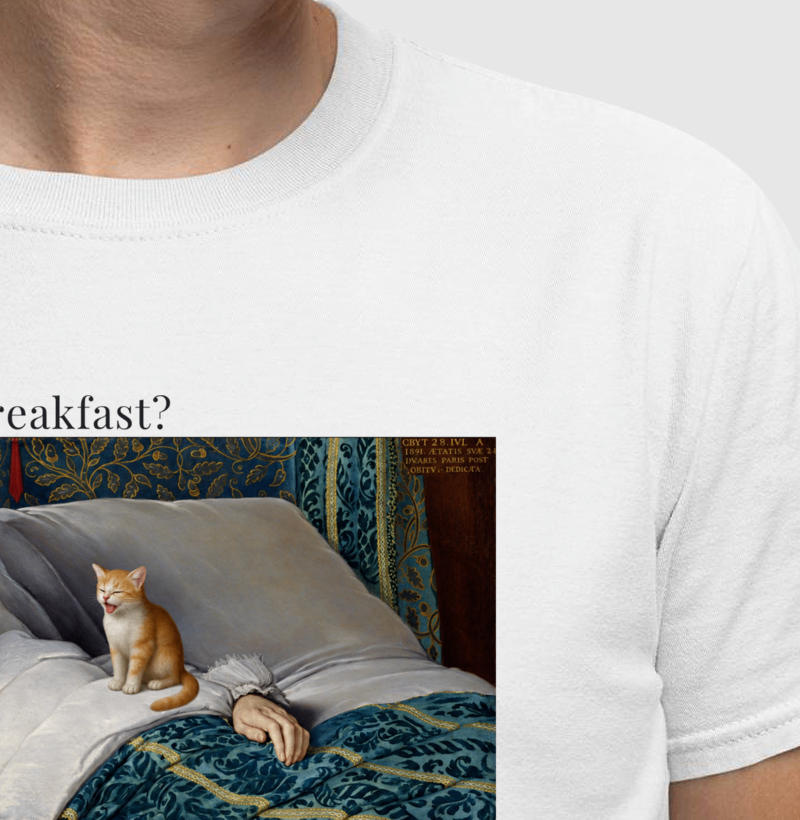 A Jovem e o Gato — Inspired by Flemish School (1621) - Imagem 4