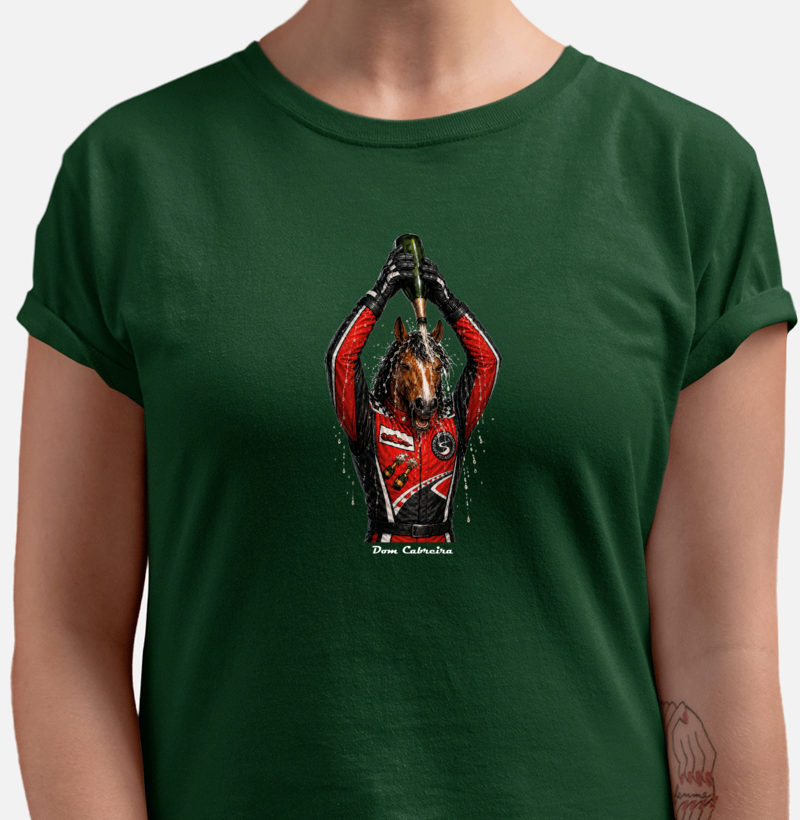 Camiseta Feminina Campeão de Corrida F1 - Imagem 4
