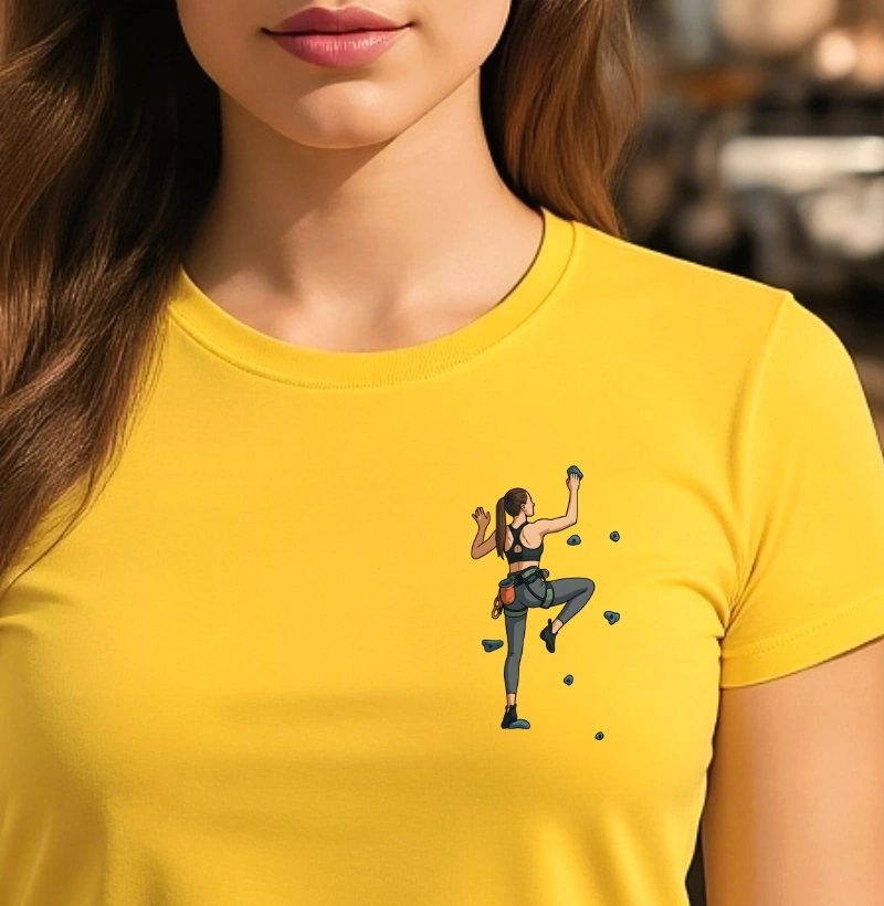 Camiseta Crux & Resina | Escalada Indoor Mulher  - Imagem 2