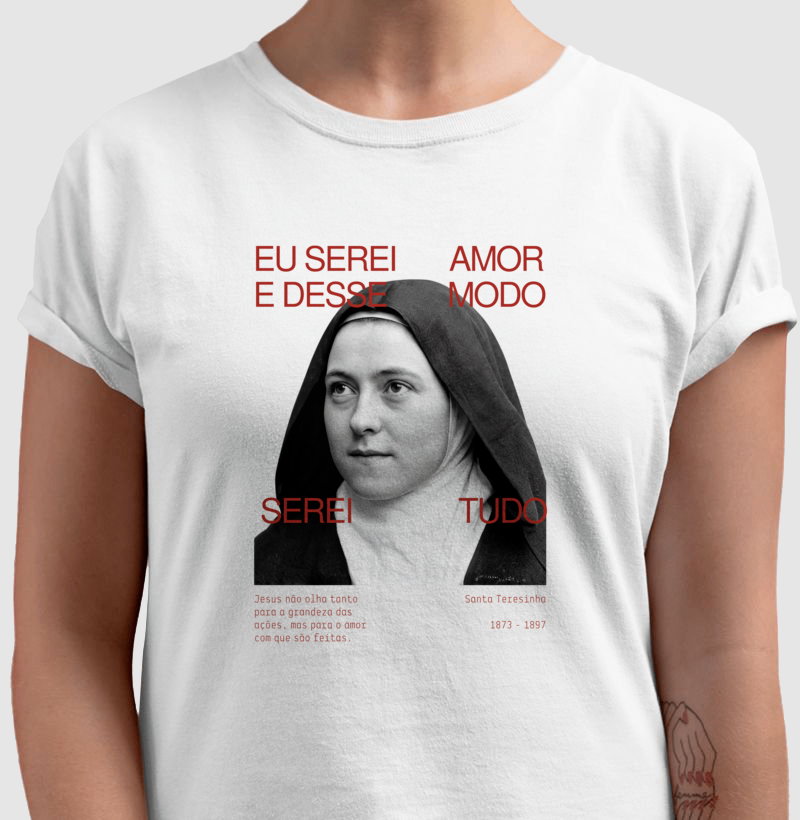 Camiseta | Eu Serei Amor - Imagem 3