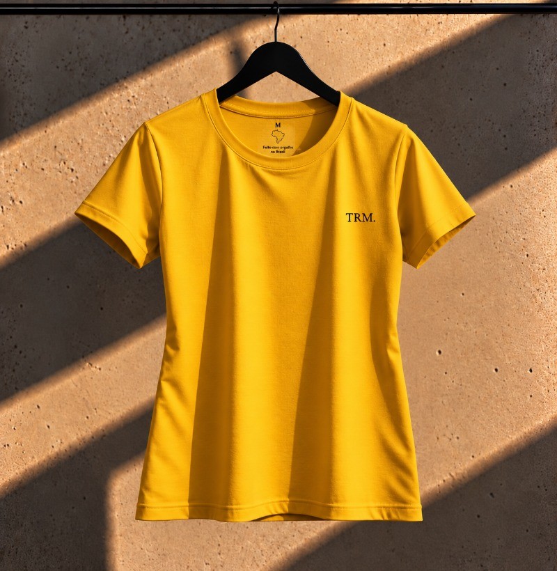 TRM Timeless Tee Feminina Yellow - Imagem 4