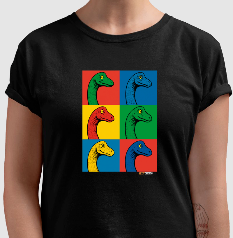 Camiseta Dino Pop Braquiossauro - Imagem 3