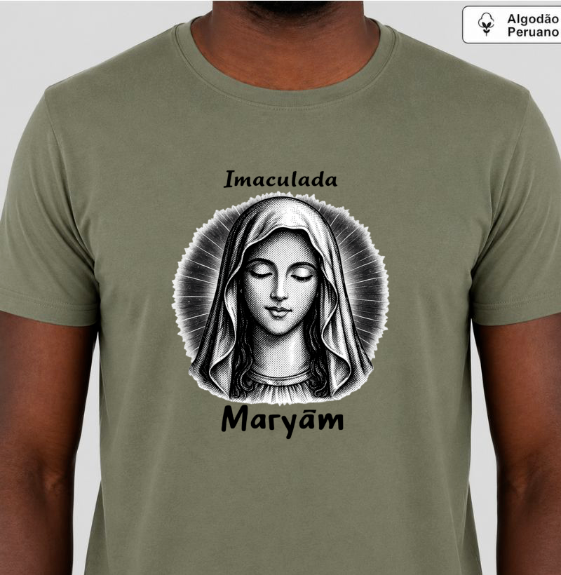 Maryām • Imaculada (algodão peruano) - Imagem 4