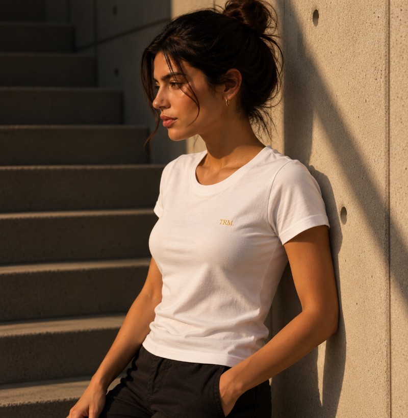 TRM Timeless Tee Feminina White - Imagem 3