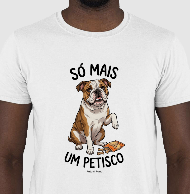 CAMISETA BULLDOGUE INGLÊS PETISCO - Imagem 3
