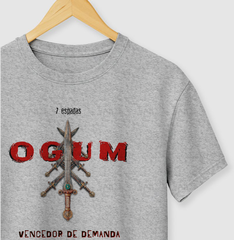camiseta OGUM vencedor de demanda masculina - Imagem 2