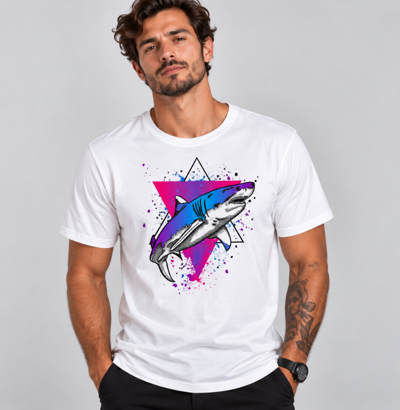 Neon White Shark - Imagem 2
