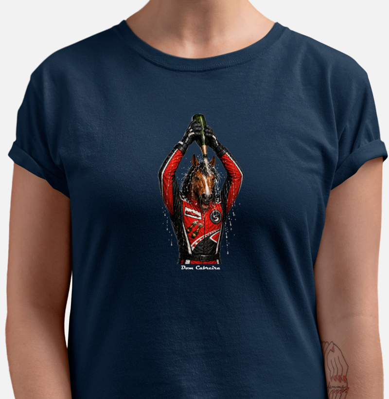 Camiseta Feminina Campeão de Corrida F1 - Imagem 2