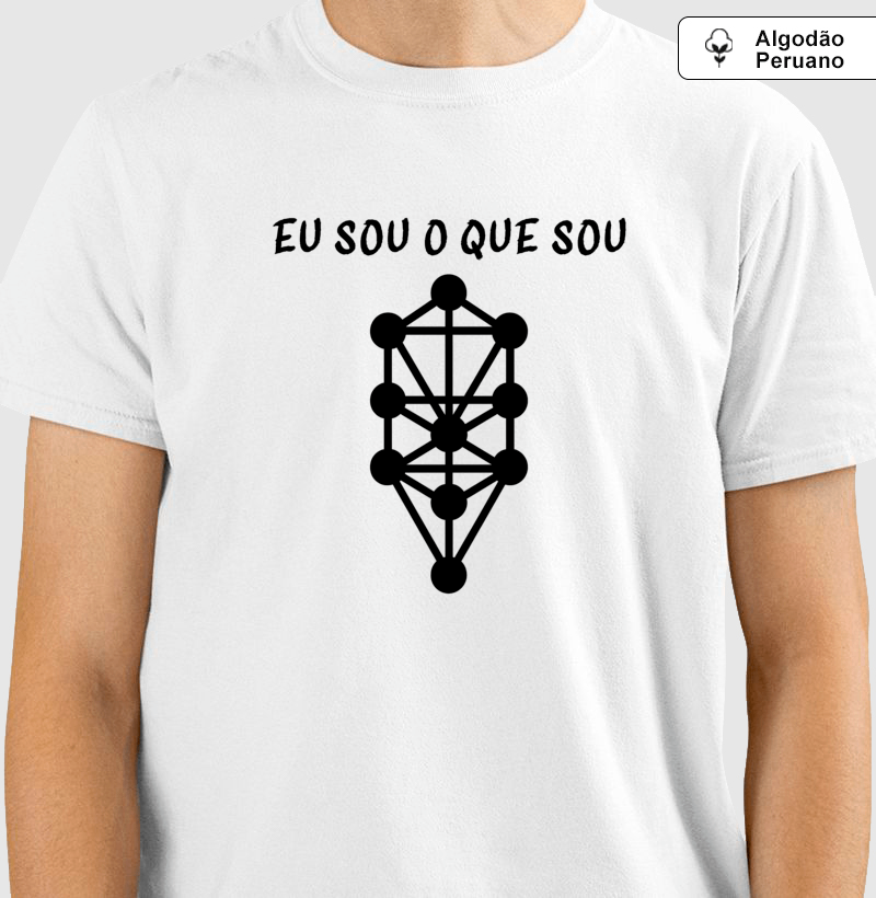 Eu Sou o que Sou • Cabala (algodão peruano) - Imagem 2
