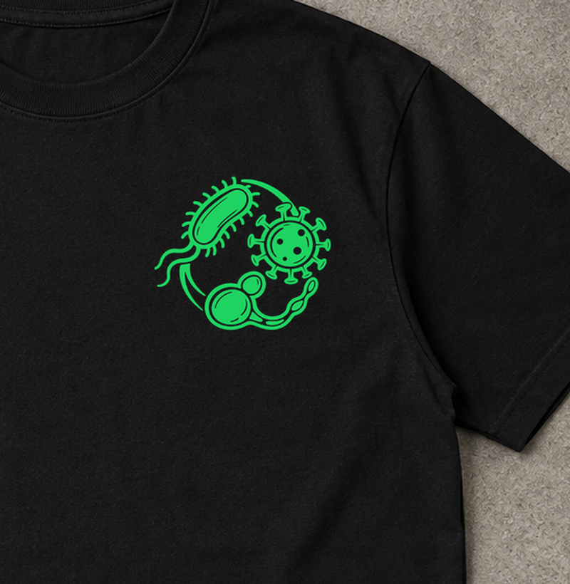 Camiseta — Infectologia: Tríade Microbiana - Imagem 2