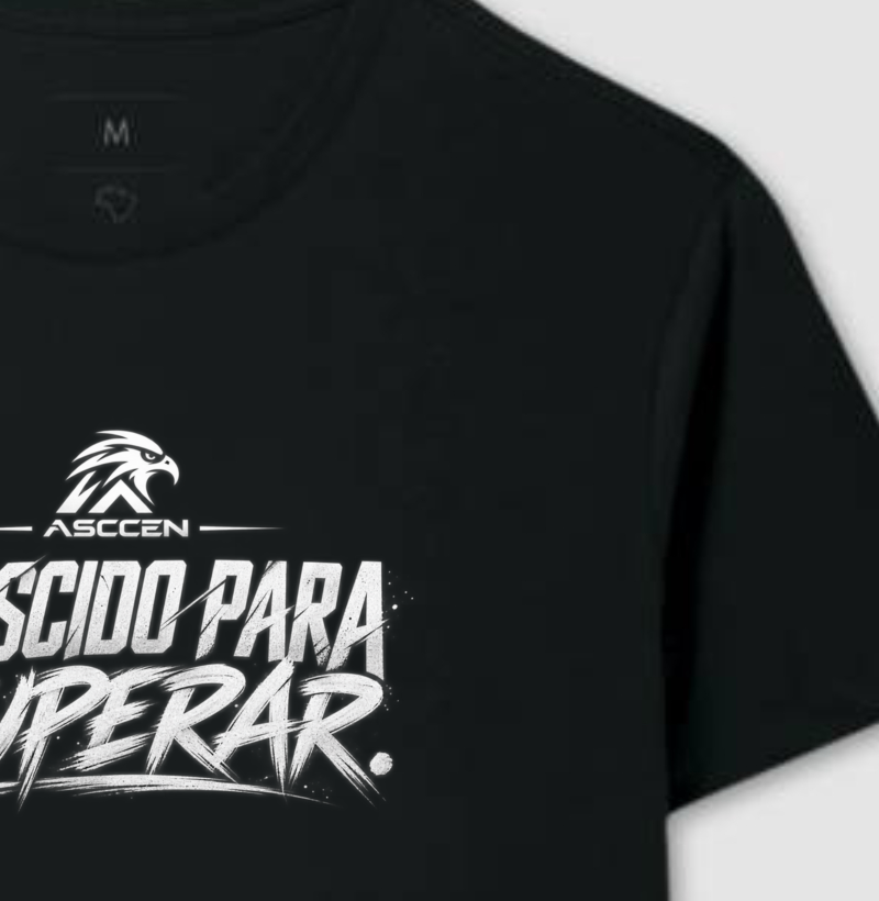 CAMISETA NASCIDO PARA SUPERA - Imagem 4