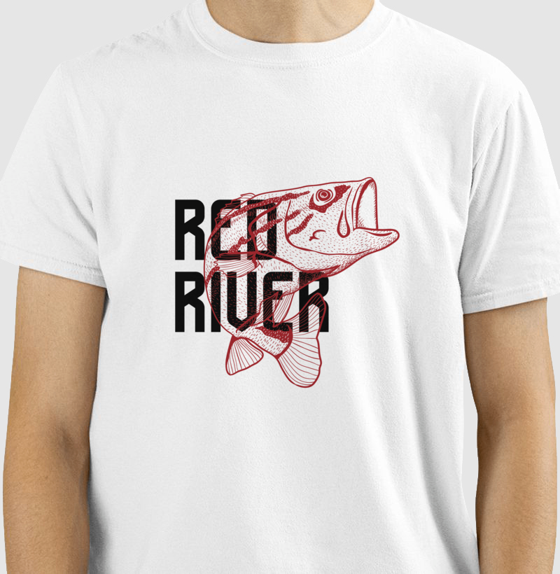 Camiseta Red River – Fish Art - Imagem 4