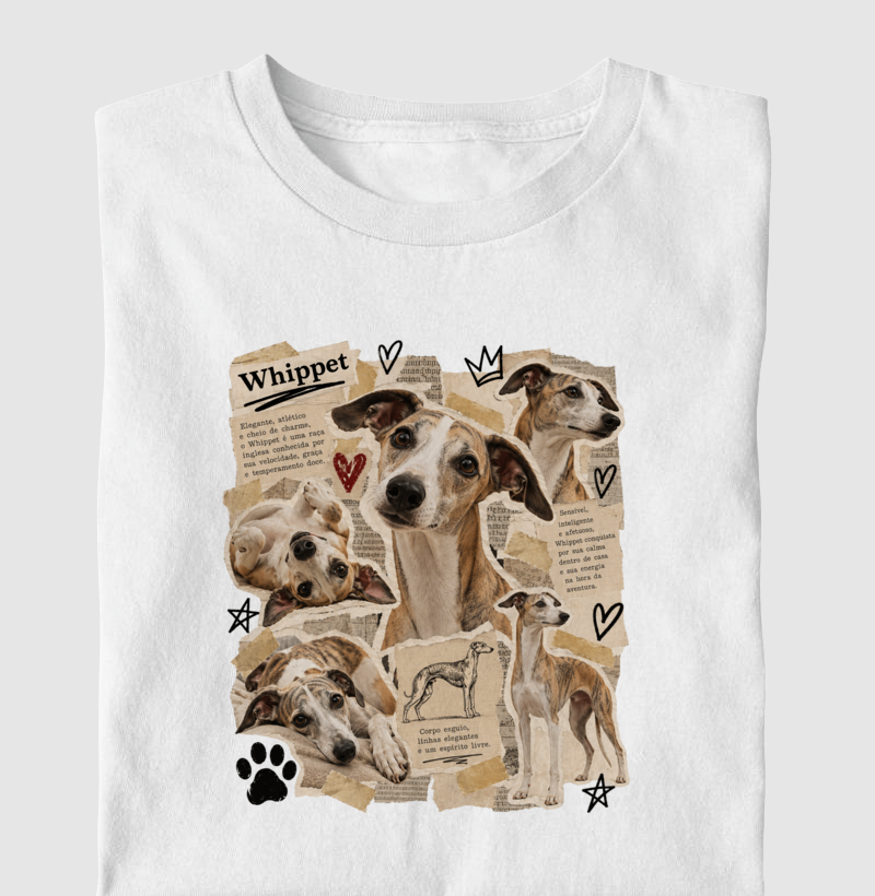 Whippet Vintage Collage - Imagem 2