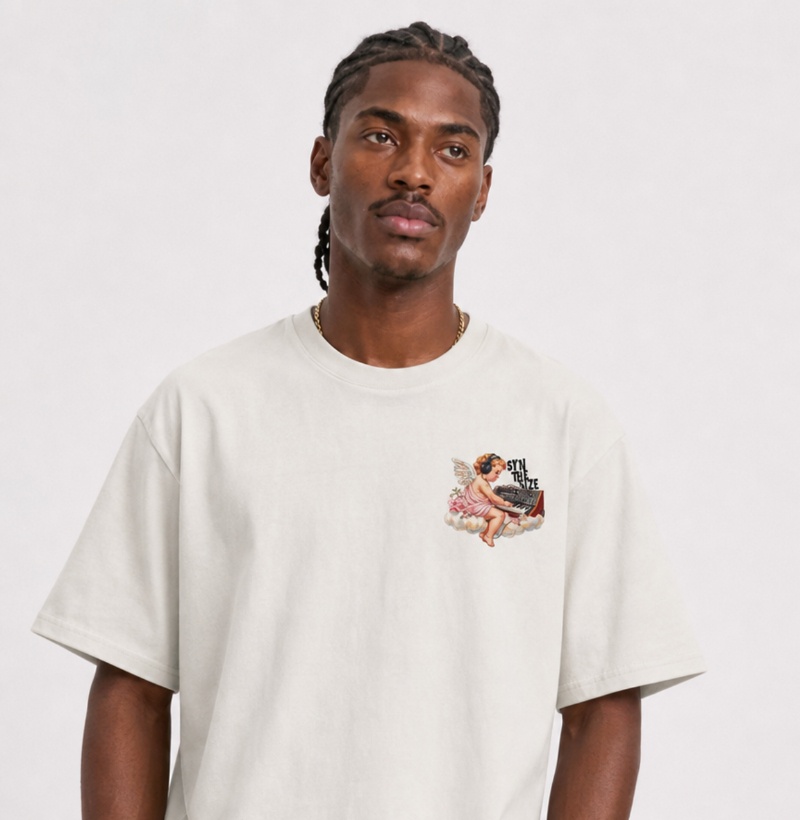 DIVINE FREQUENCY — Camiseta Oversized - Imagem 3