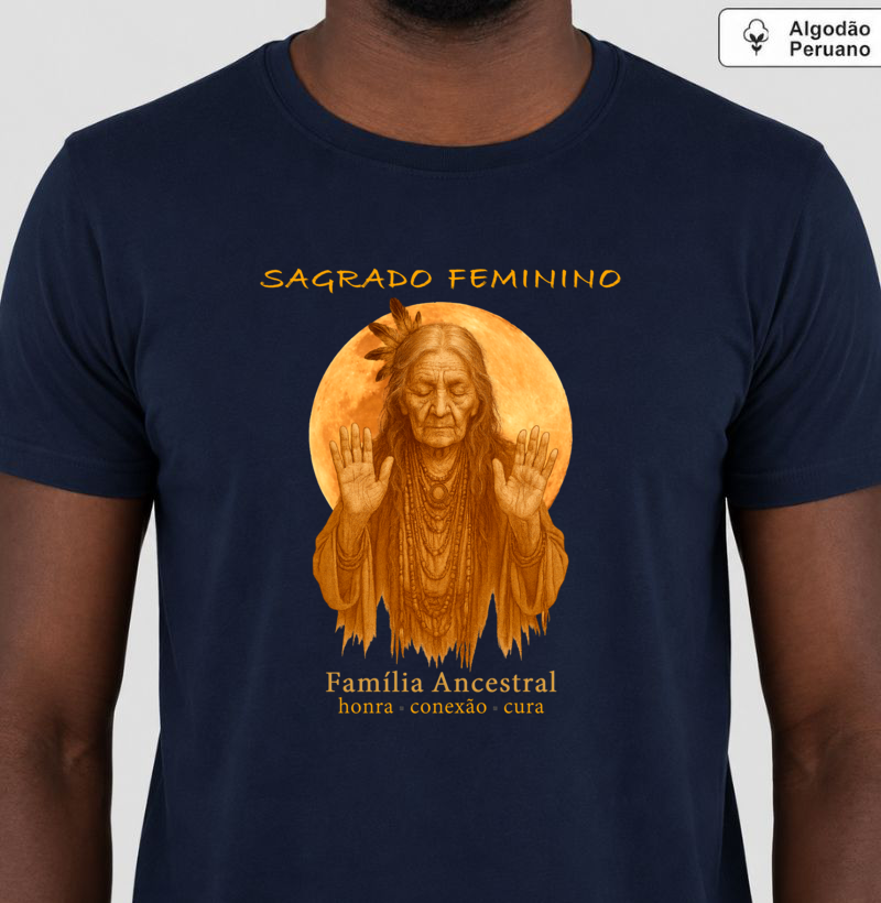 Sagrado Feminino • Ancestralidade (algodão peruano) - Imagem 3