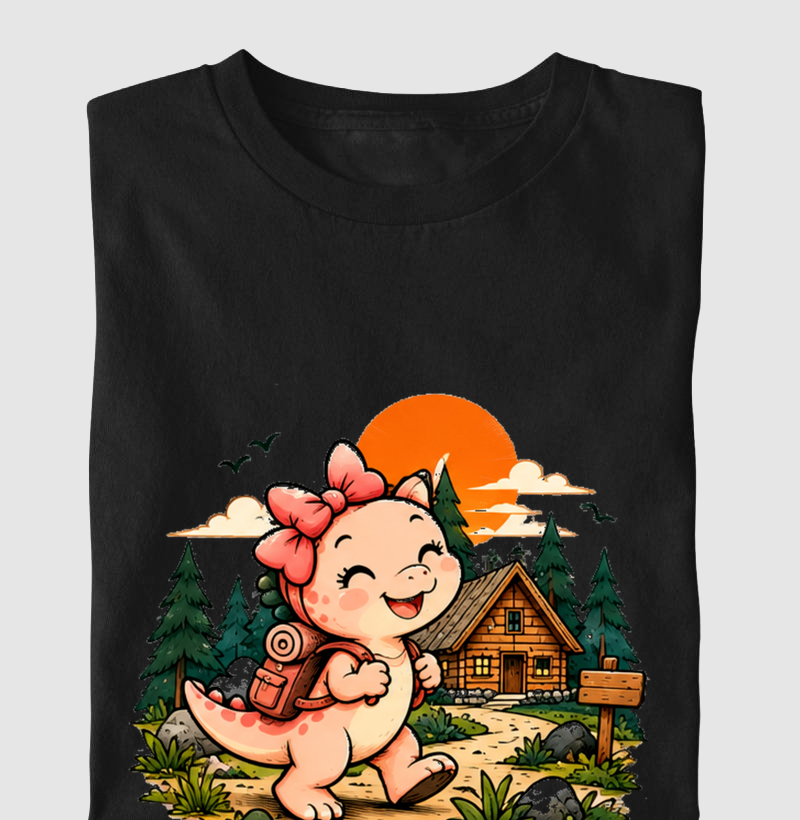 Camiseta Infantil  |  Viagem Imaginária 🎈✈️     - Imagem 2