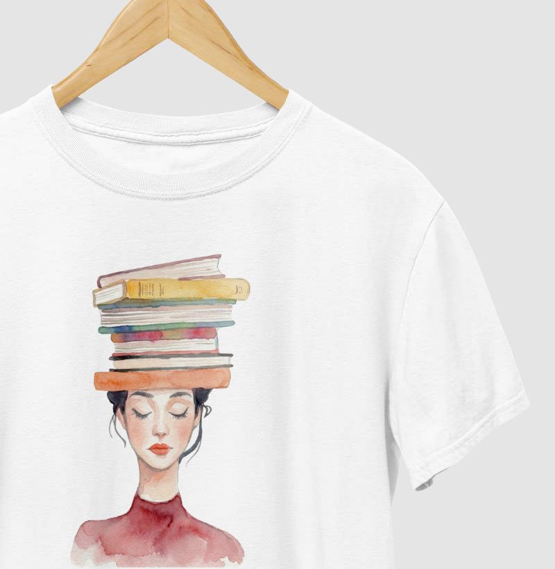 Aquarela - Muitos livros na cabeça - Imagem 4