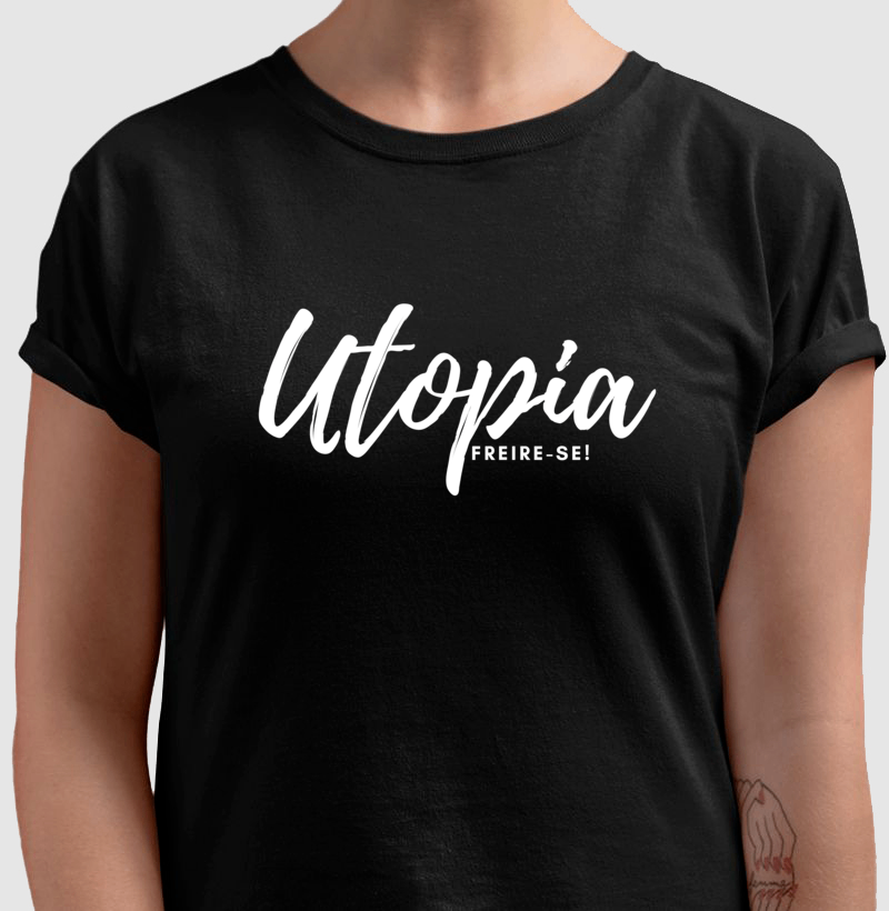 Camiseta Utopia - Letras Brancas - Imagem 3
