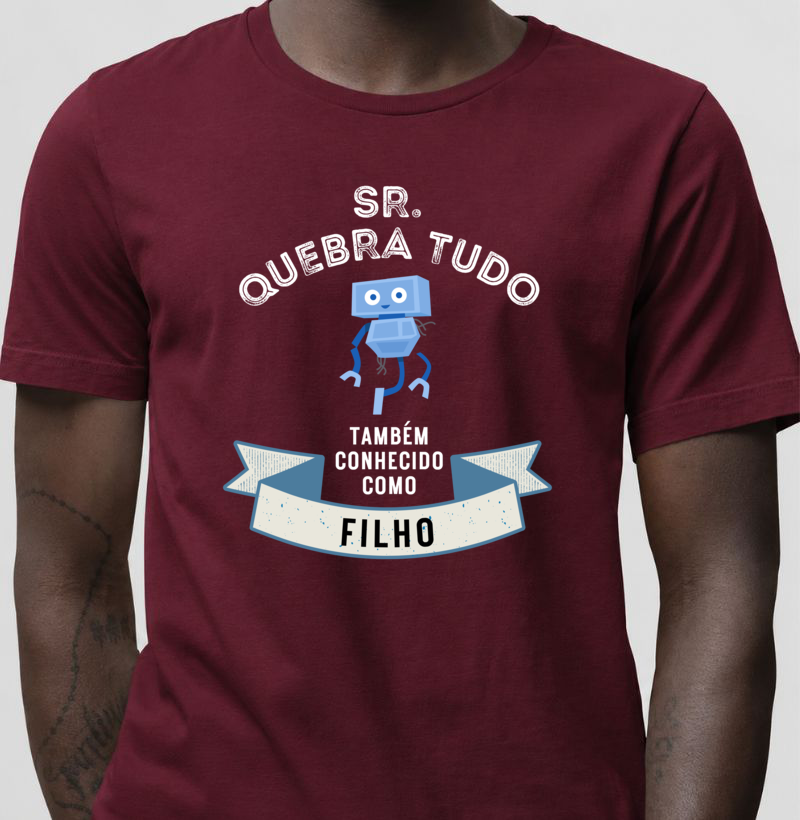 Camiseta Sr. Quebra Tudo - Filho - Imagem 4