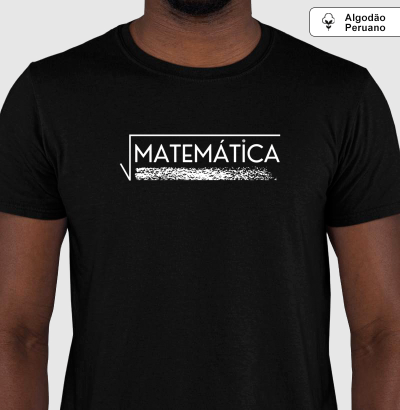 Camiseta Algodão Peruano Matemática II - Imagem 4