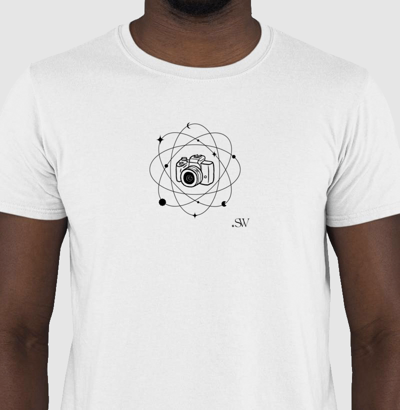 T-shirt | Shutter 10 Fotografia | Universo Fotográfico | Algodão Premium - Imagem 2