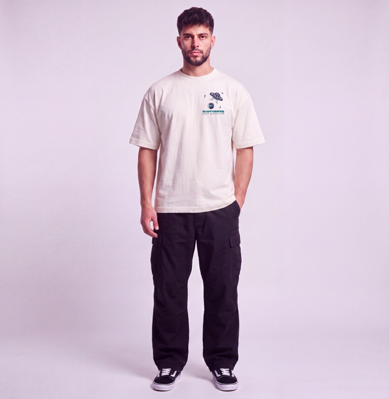 MUSIC EXPLORATION — Camiseta Oversized - Imagem 4
