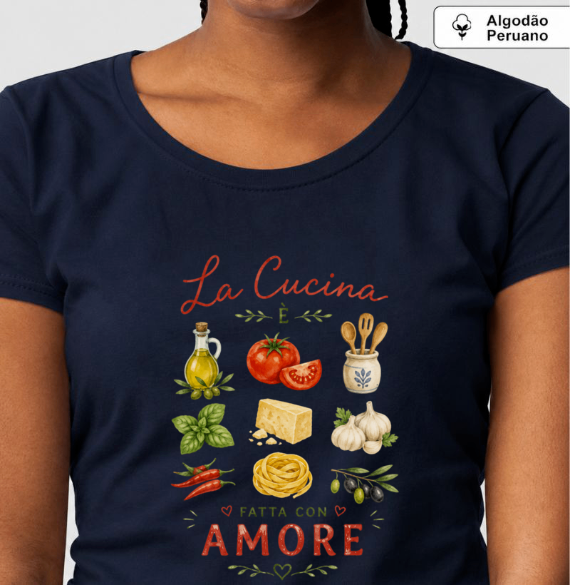 Camiseta Cucina e Amore - Imagem 2