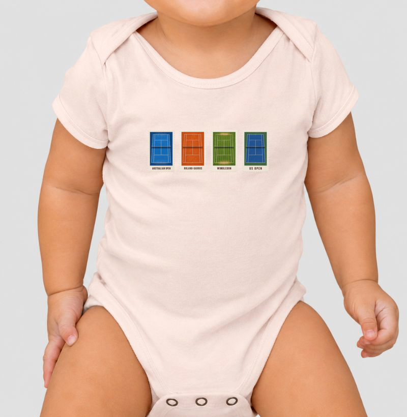 Body Infantil Grand Slams - Imagem 3