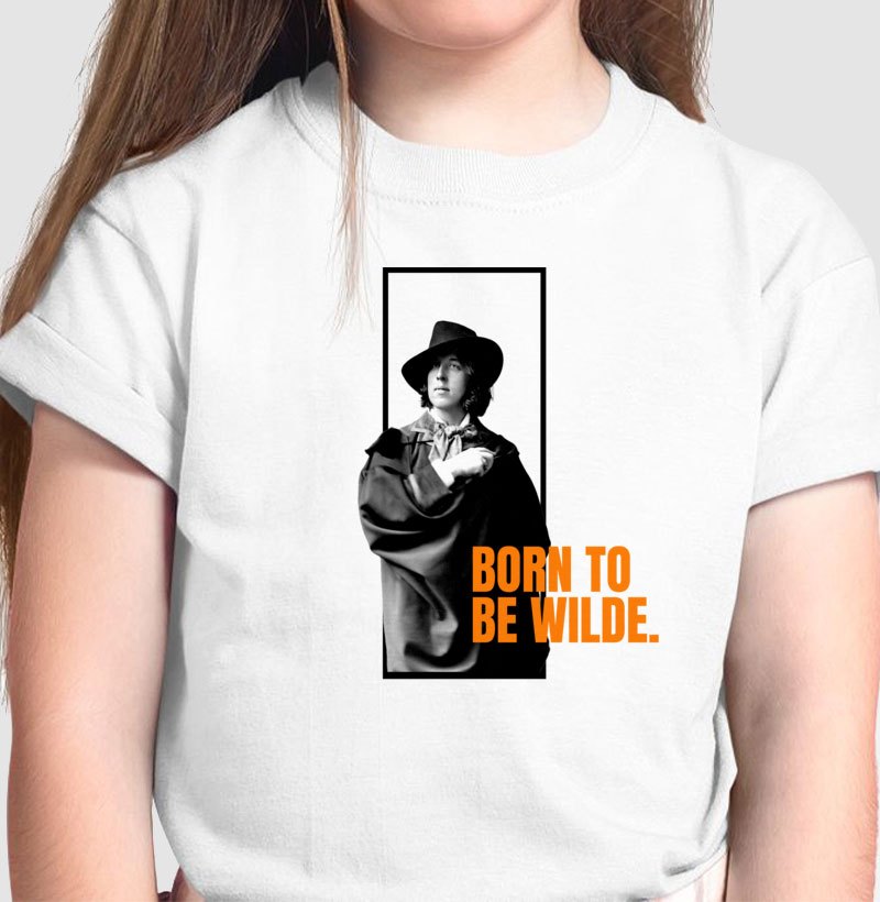 Camiseta - Oscar Wilde - Born to be Wilde - Imagem 2