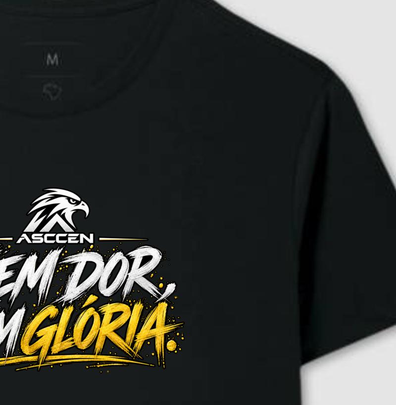CAMISETA ASCCEN SEM DOR E SEM GANHO - Imagem 4