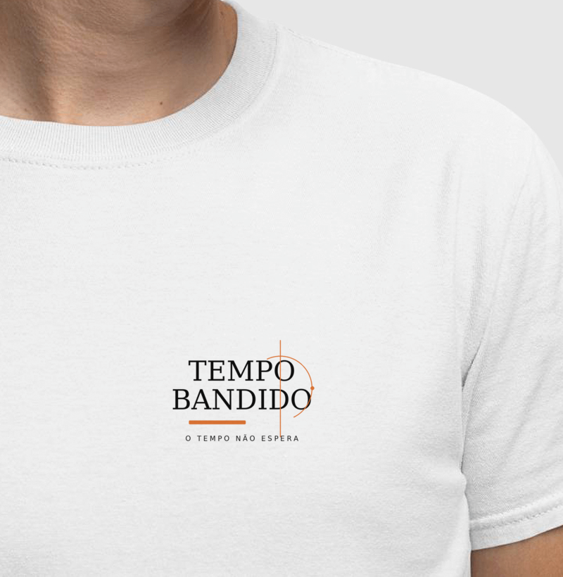 Camiseta Tempo Bandido Logo Pequena - Imagem 2