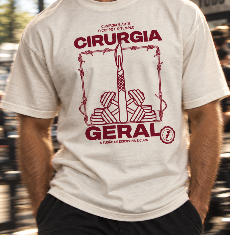 Camiseta Oversized — Cirurgia Geral: Gym - Imagem 2