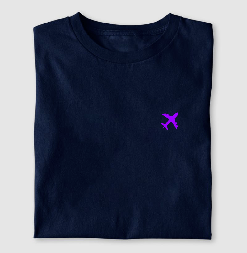 Viajante minimalista - avião roxo - Imagem 2