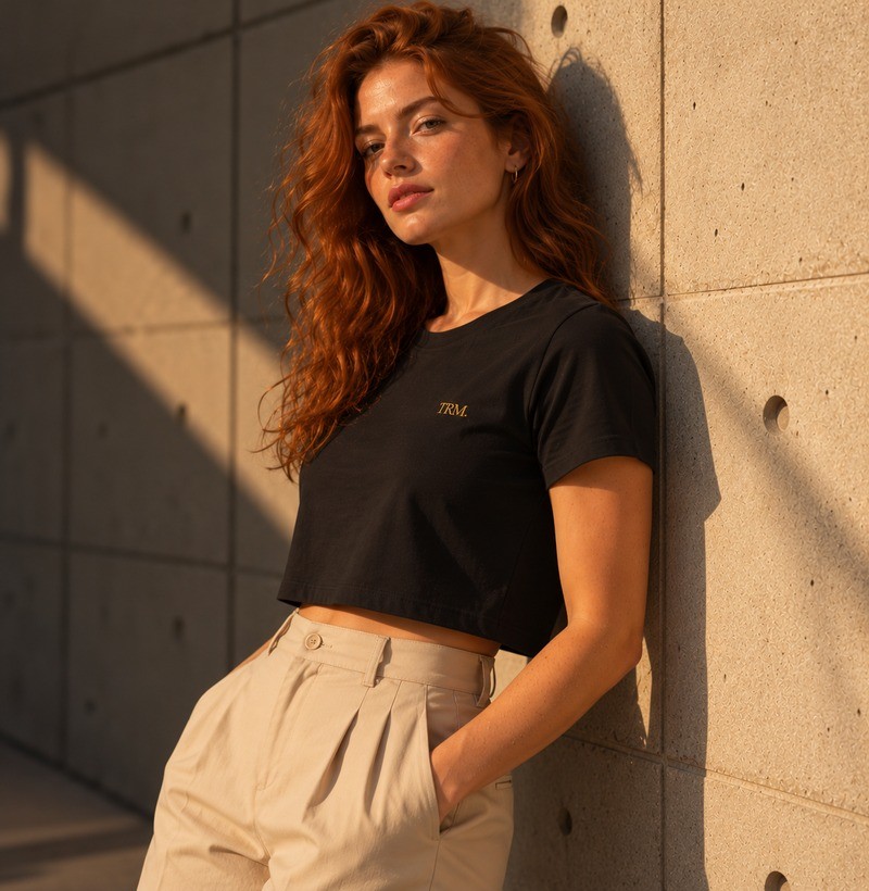 TRM Timeless Cropped Black - Imagem 3