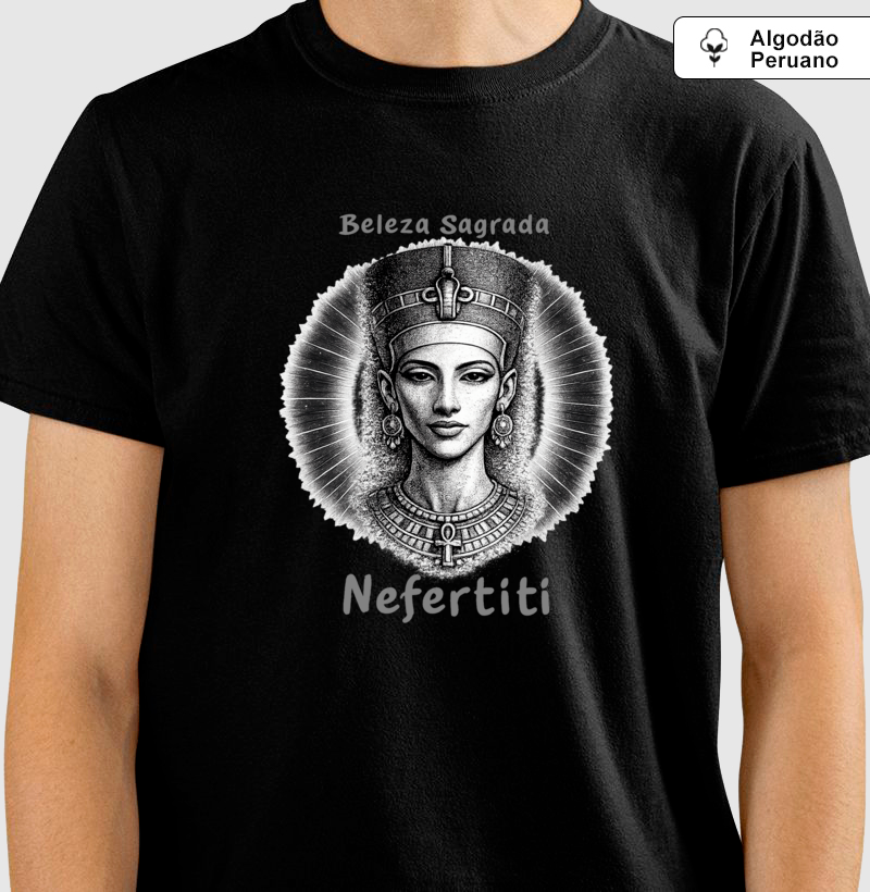 Nefertiti • Beleza Sagrada (algodão peruano) - Imagem 2