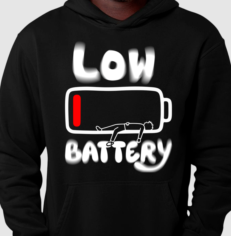 Moletom - LOW BATTERY - Imagem 2