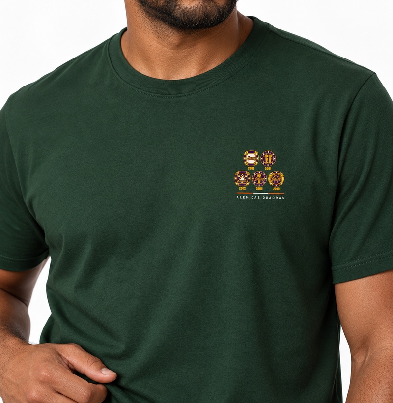 Camiseta Cinco Anéis — Legado Mamba | ADQ Minimalista - Imagem 2