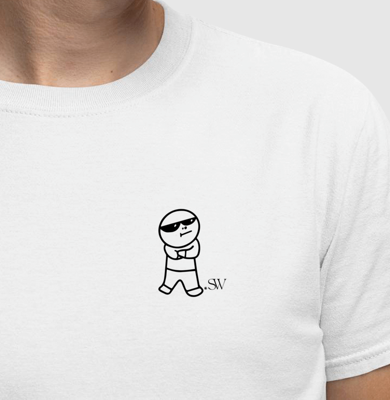 T-shirt | Bolado Contigo - SW 03 | Estilo Autoral e Atitude Shutter Wear - Imagem 3