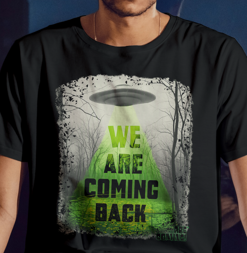 Camiseta Ovni - We Are Coming Back - Imagem 2