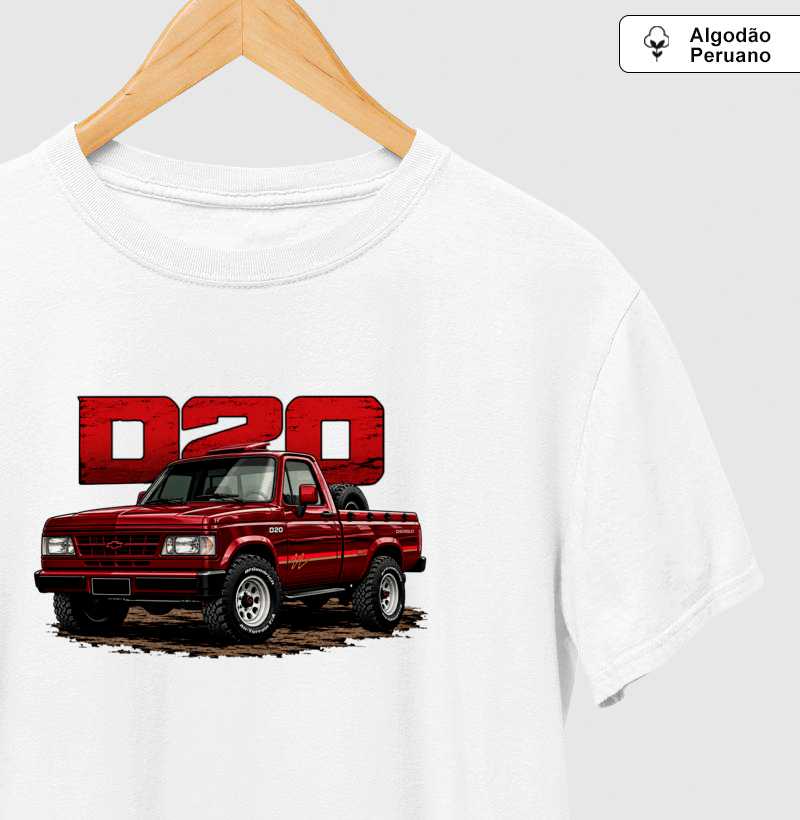 Camiseta em algodão peruano D20 - Imagem 4
