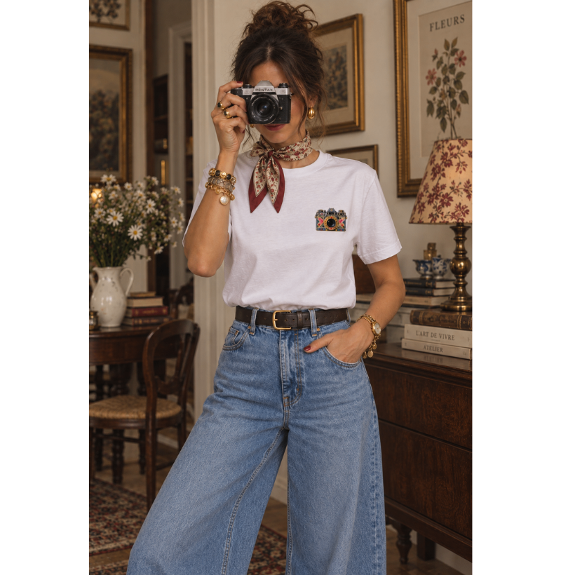 CÂMERA FLORAL VINTAGE - Imagem 2