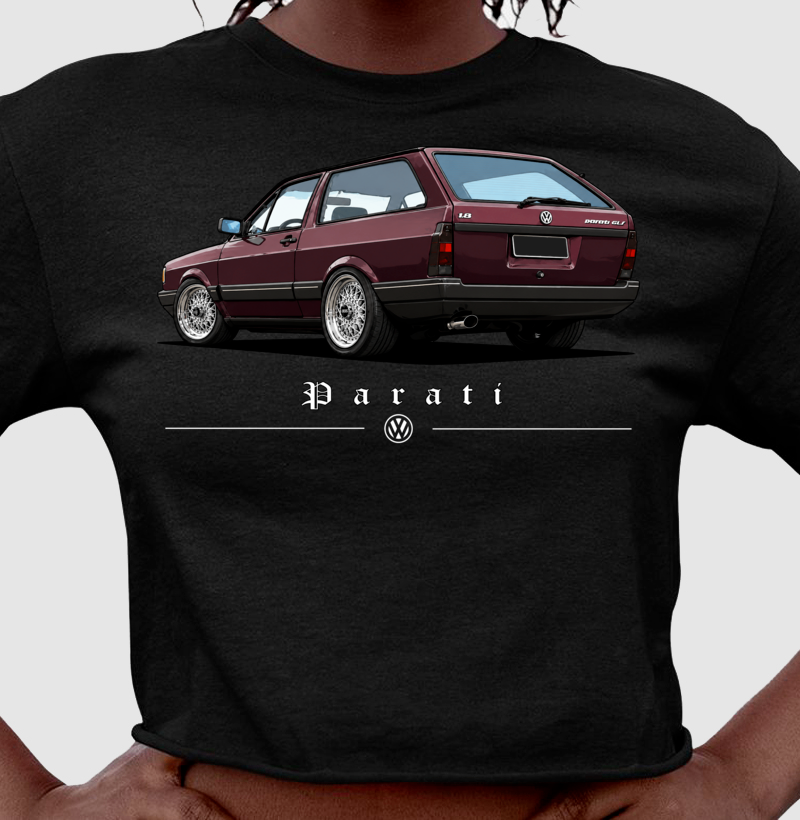 Camiseta cropped feminina Parati - Imagem 3