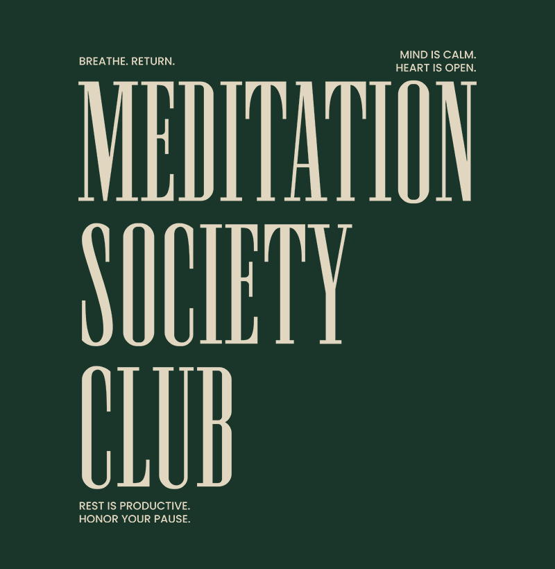 Camiseta - Meditation Society Club - Imagem 2