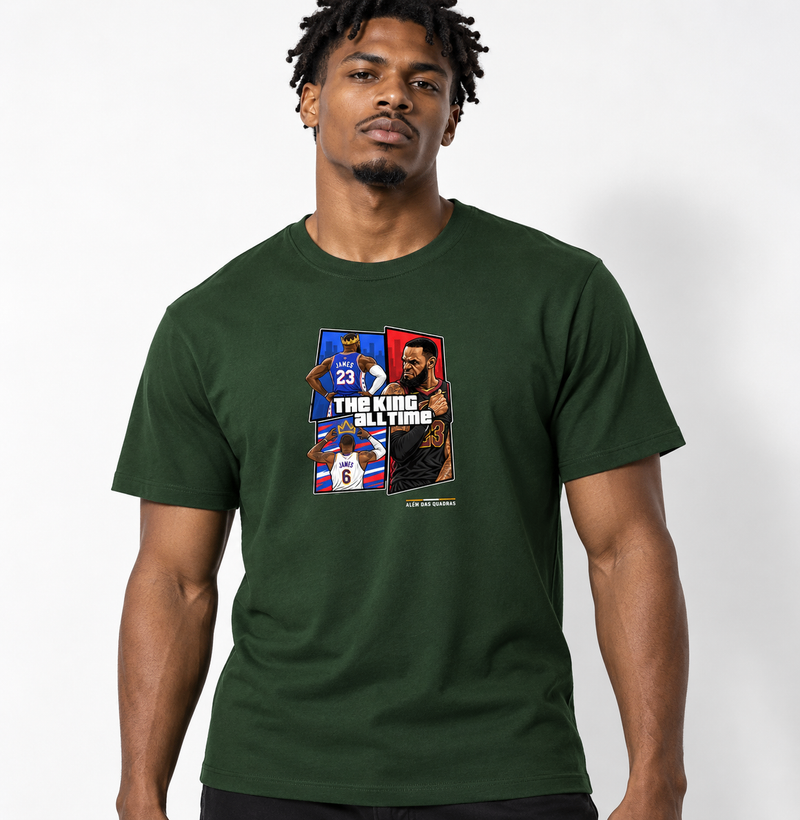 Camiseta Masculina LJ— The King All Time - Imagem 2