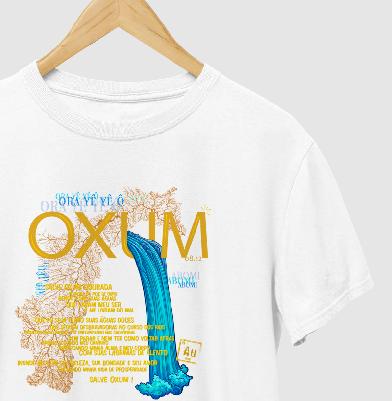 camiseta OXUM oração masculina - Imagem 2